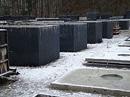 Plac produkacja szamb betonowych Częstochowa
